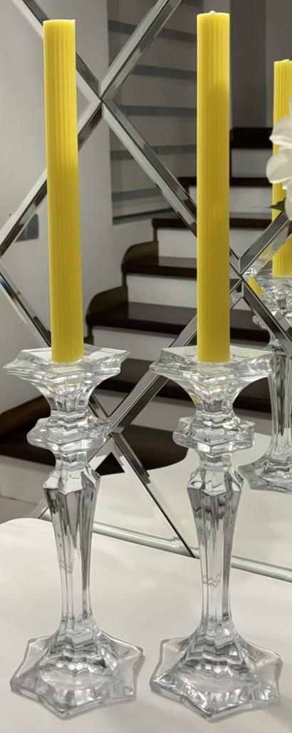 Свеча Candittle Yellow 26cm 2pcs