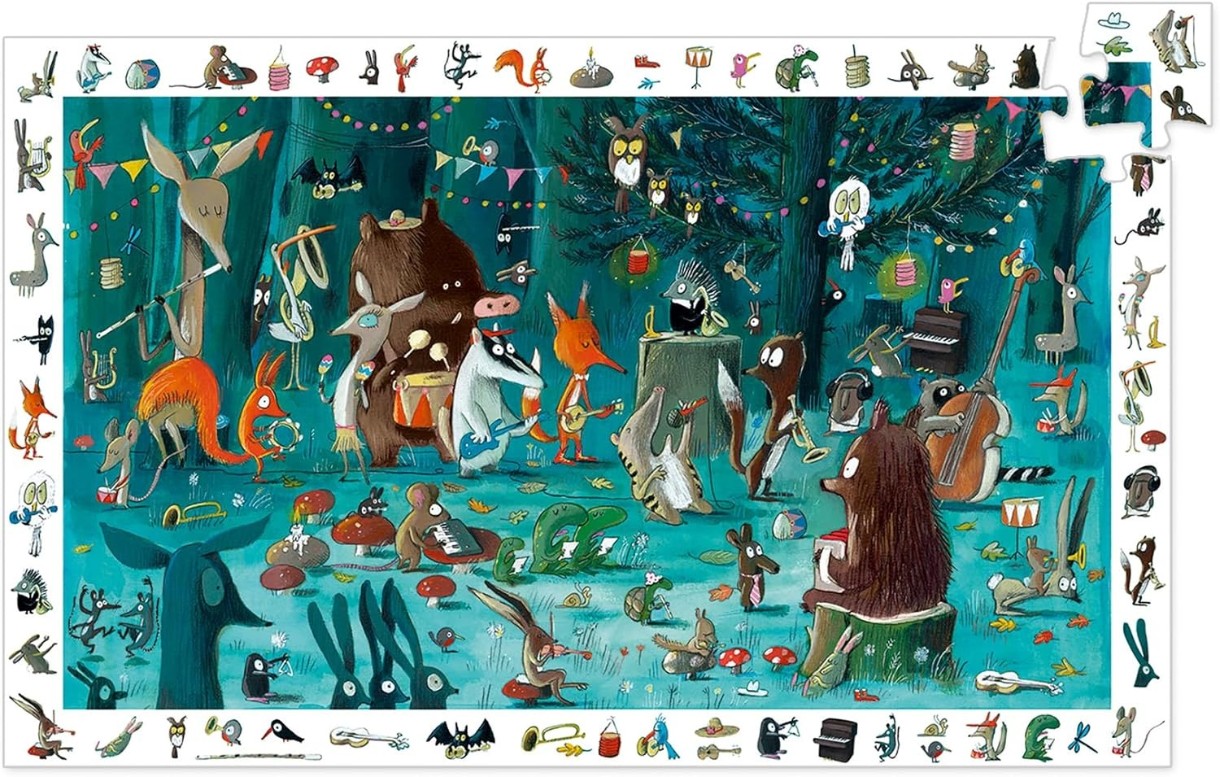 Пазл Djeco 35 The Orchestra DJ07588