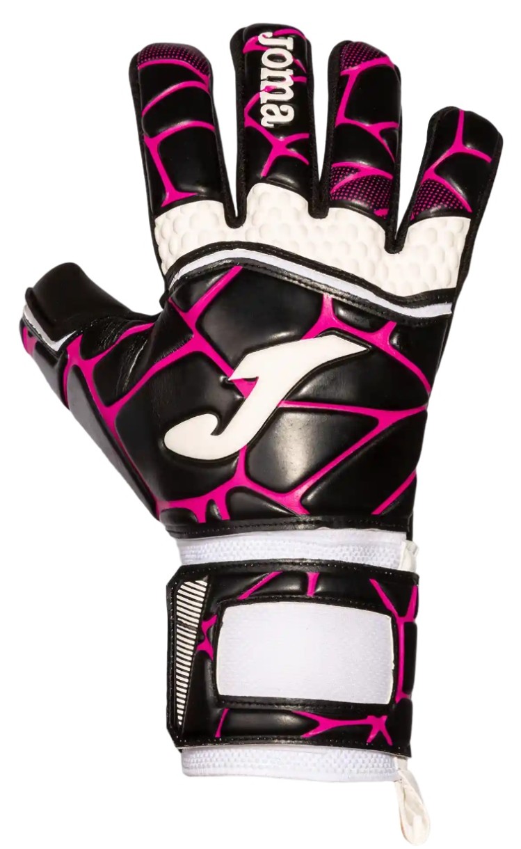 Перчатки футбольные Joma 400908.105 Black/Fuchsia 8