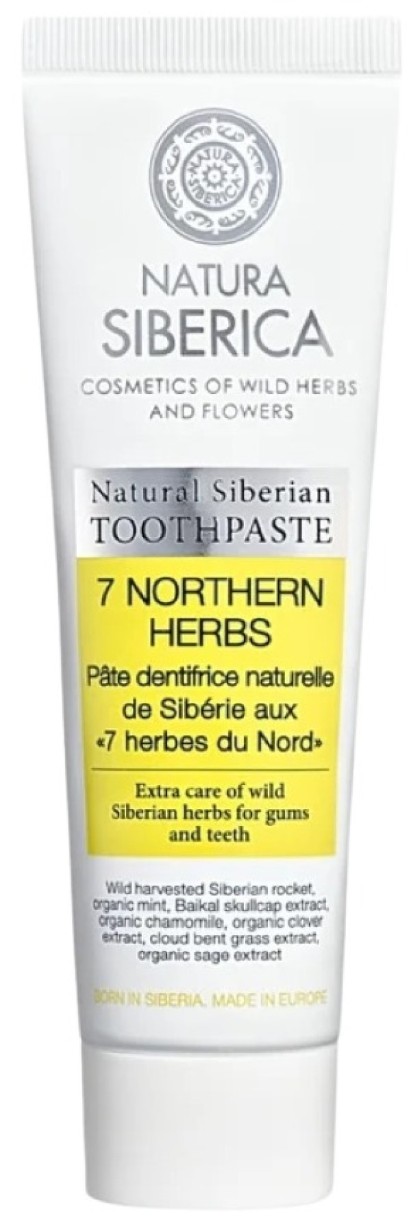 Pastă de dinţi Natura Siberica 7 Northern Herbs 100g