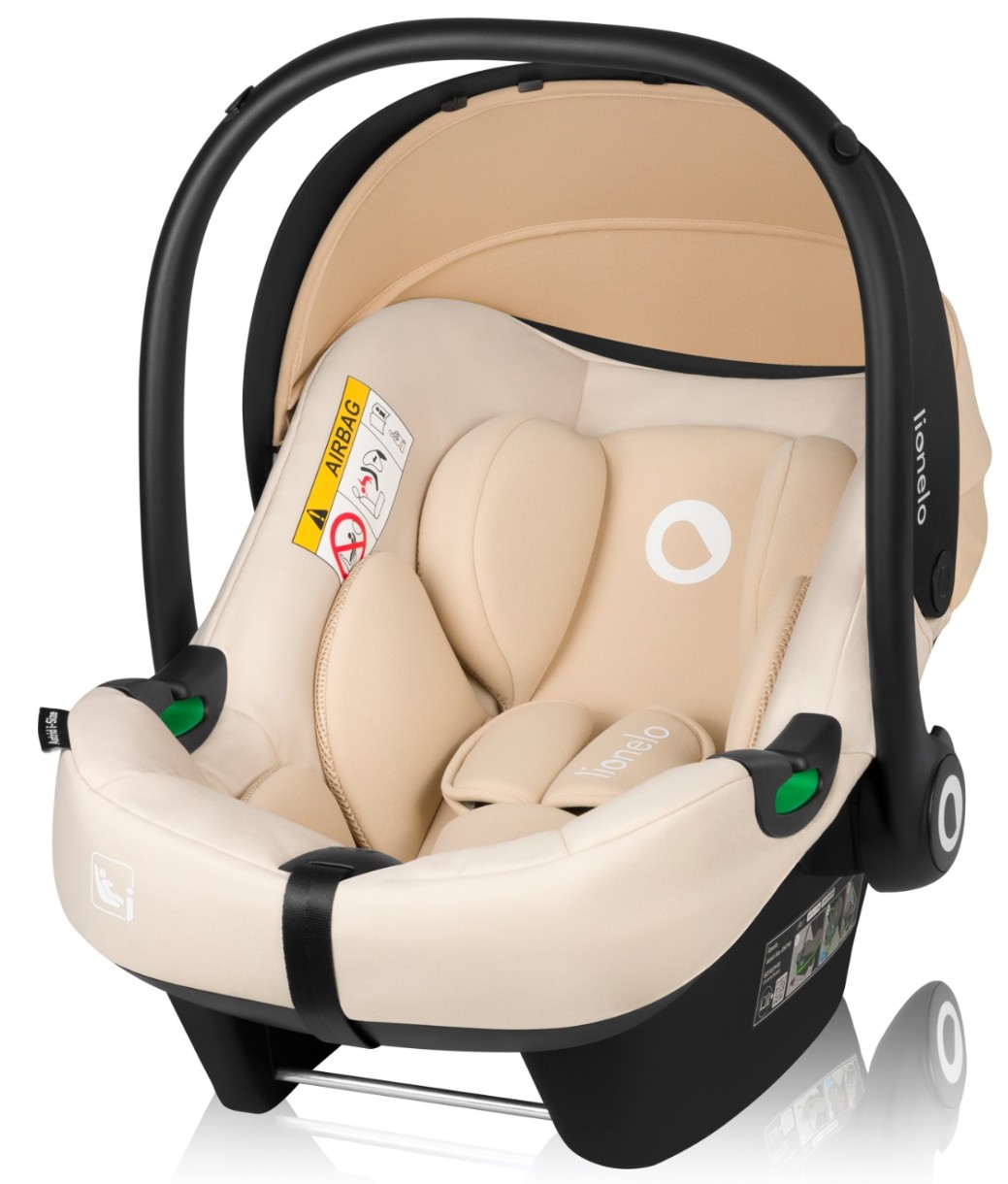 Scaun auto pentru copii Lionelo Astrid I-Size Beige Sand