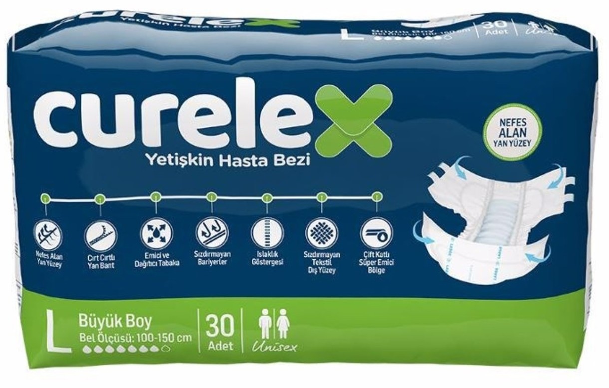 Scutece adulți Curelex Large 30pcs