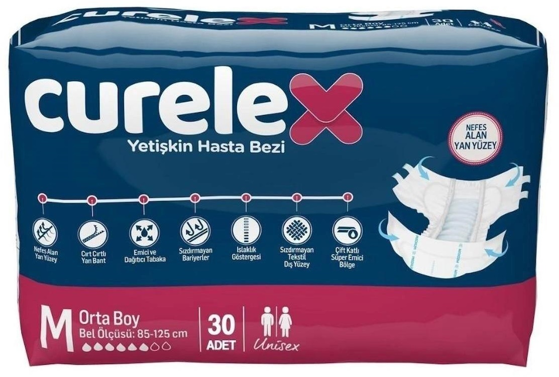 Scutece adulți Curelex Medium 30pcs