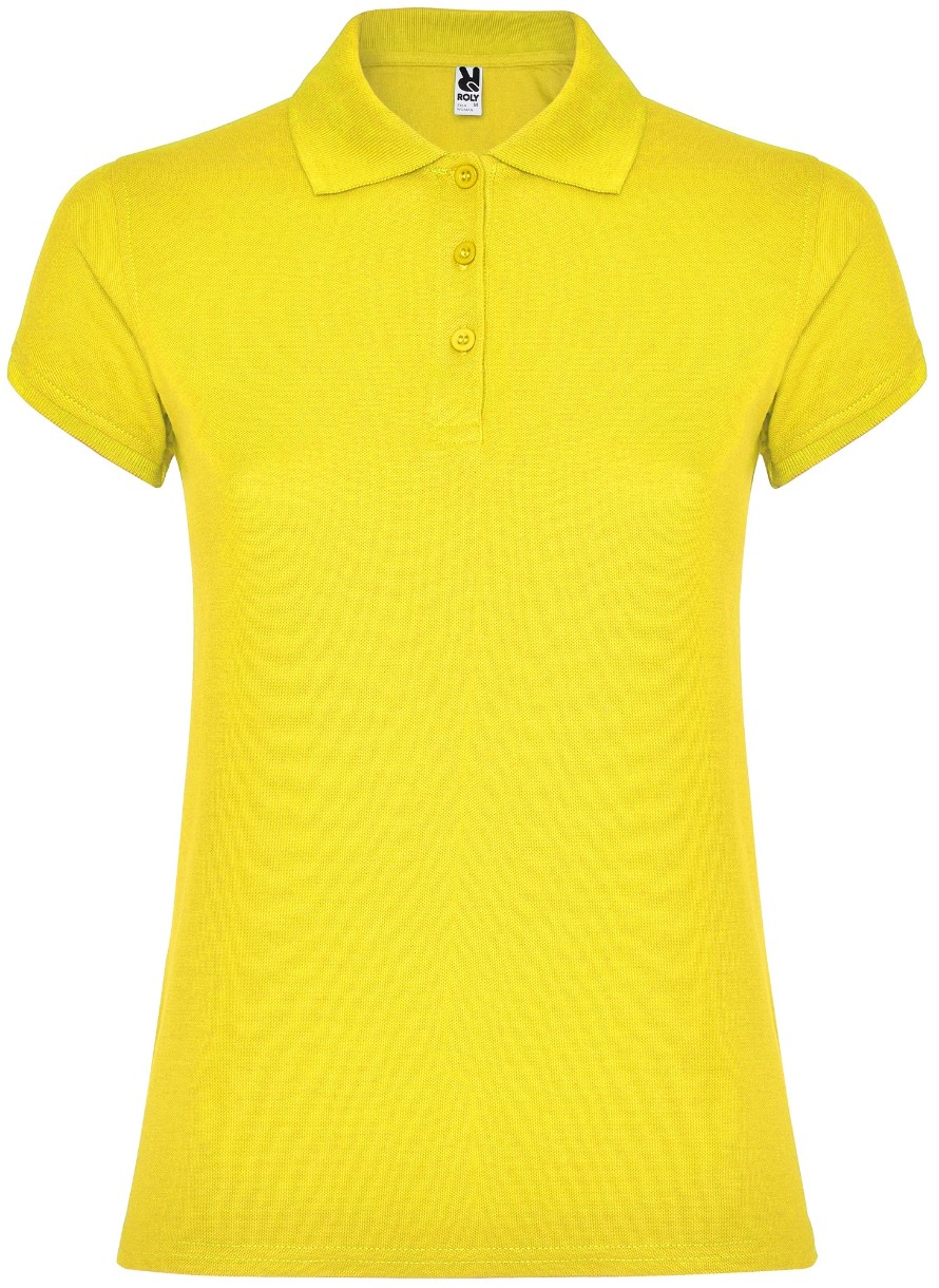 Polo Roly Star Woman 6634 Yellow, s.S