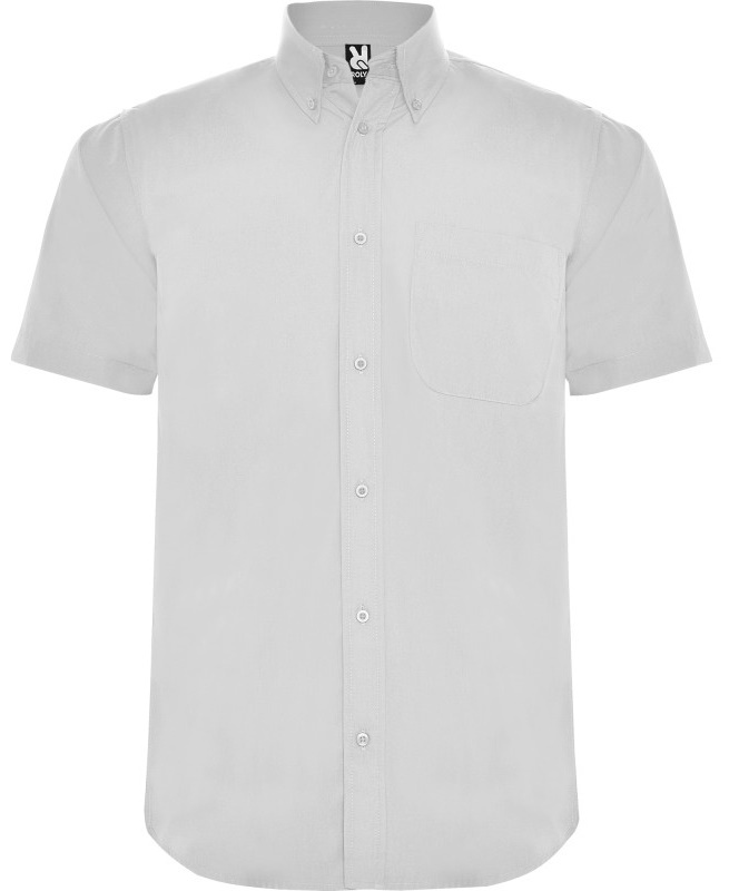 Мужская рубашка Roly Aifos 5503 White, s.XXL