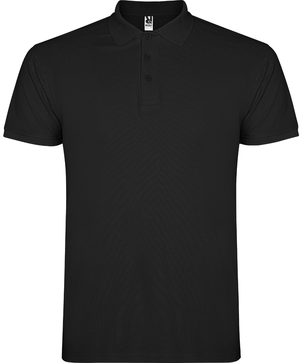 Polo Roly Star 6638 Black, s.XXL