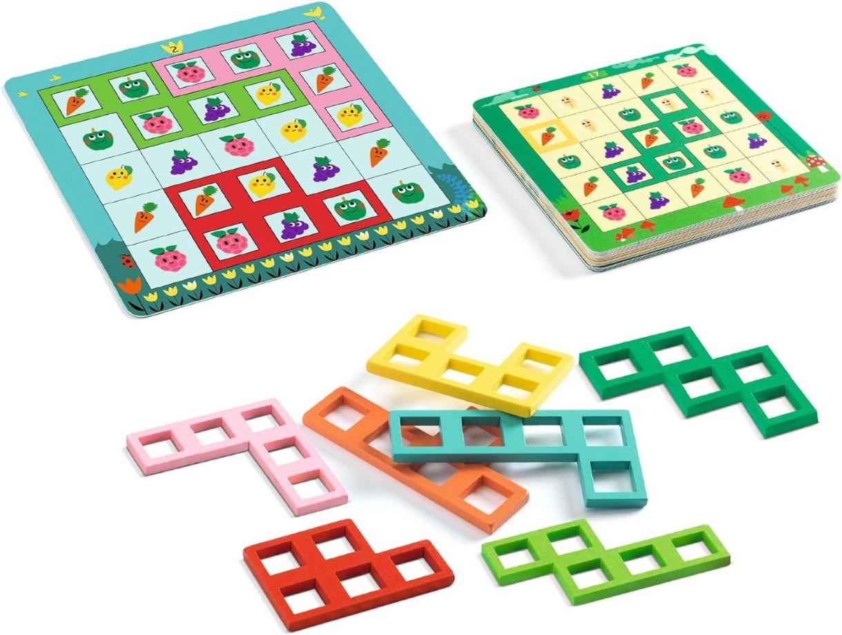 Joc educativ de masa Djeco Logic Garden DJ08520