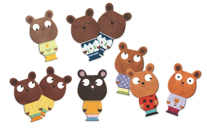 Настольная игра Djeco Memo Bears (DJ08112)