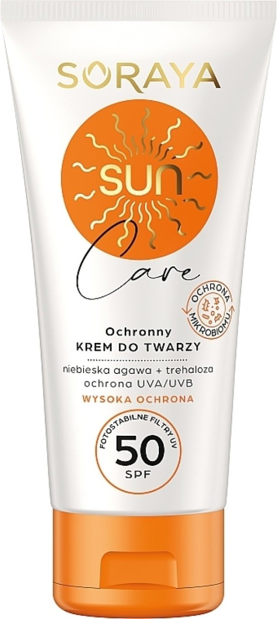 Солнцезащитный крем Soraya Sun Care Protective Face Cream SPF50 40ml