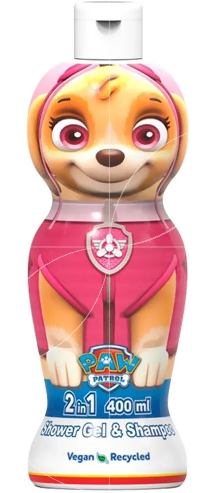 Детский гель для душа Air-Val Paw Patrol Skye 2in1 400ml