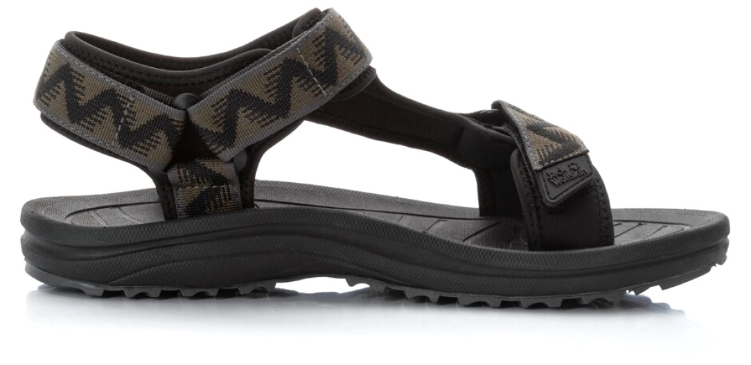 Сандалии мужские Jack Wolfskin Wave Breaker M Black, s.43