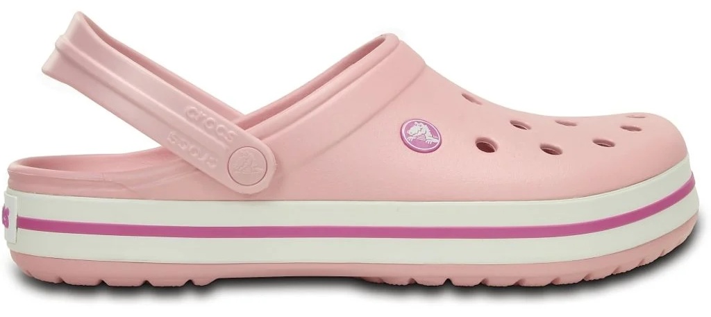 Șlapi pentru copii Crocs Crocband Pink, s.38-39