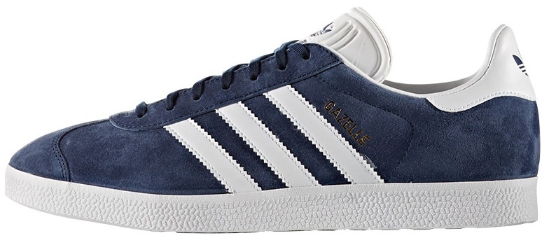Ghete pentru bărbați Adidas Gazelle Navy/White/Gold Metallic, s.44