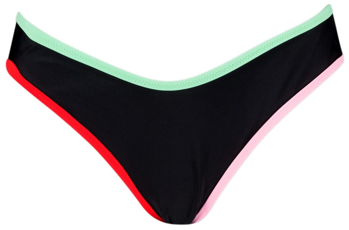 Slip de baie Puma Swim Women Contour Reversible Brief 1P Black, s.M