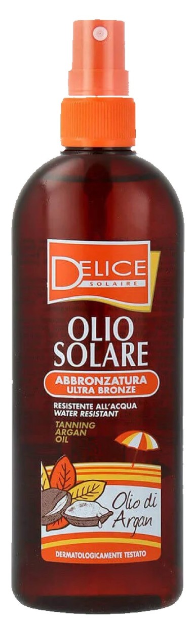 Масло-спрей для загара Delice Solaire Argan Oil 150ml