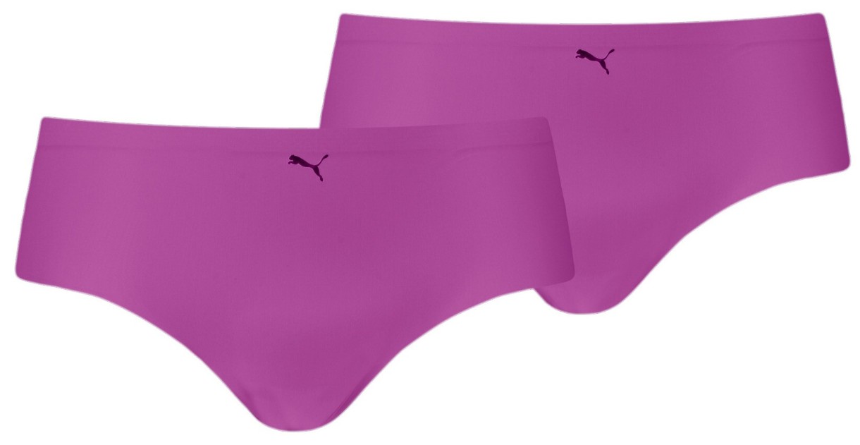 Женские трусы Puma Women Seamless Hipster 2P Pack Purple, s.M