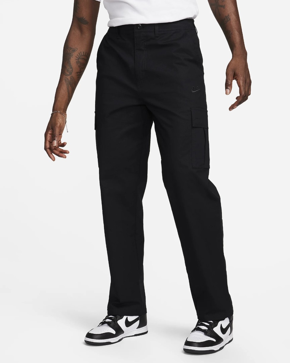 Мужские брюки Nike M Nk Club Cargo Pant Black, s.32-34