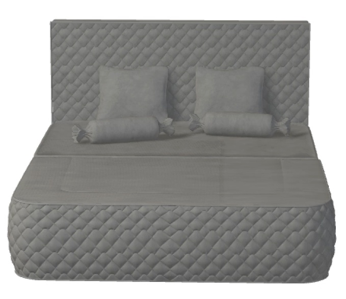 Бескаркасный диван Tiara Elegance Light Grey