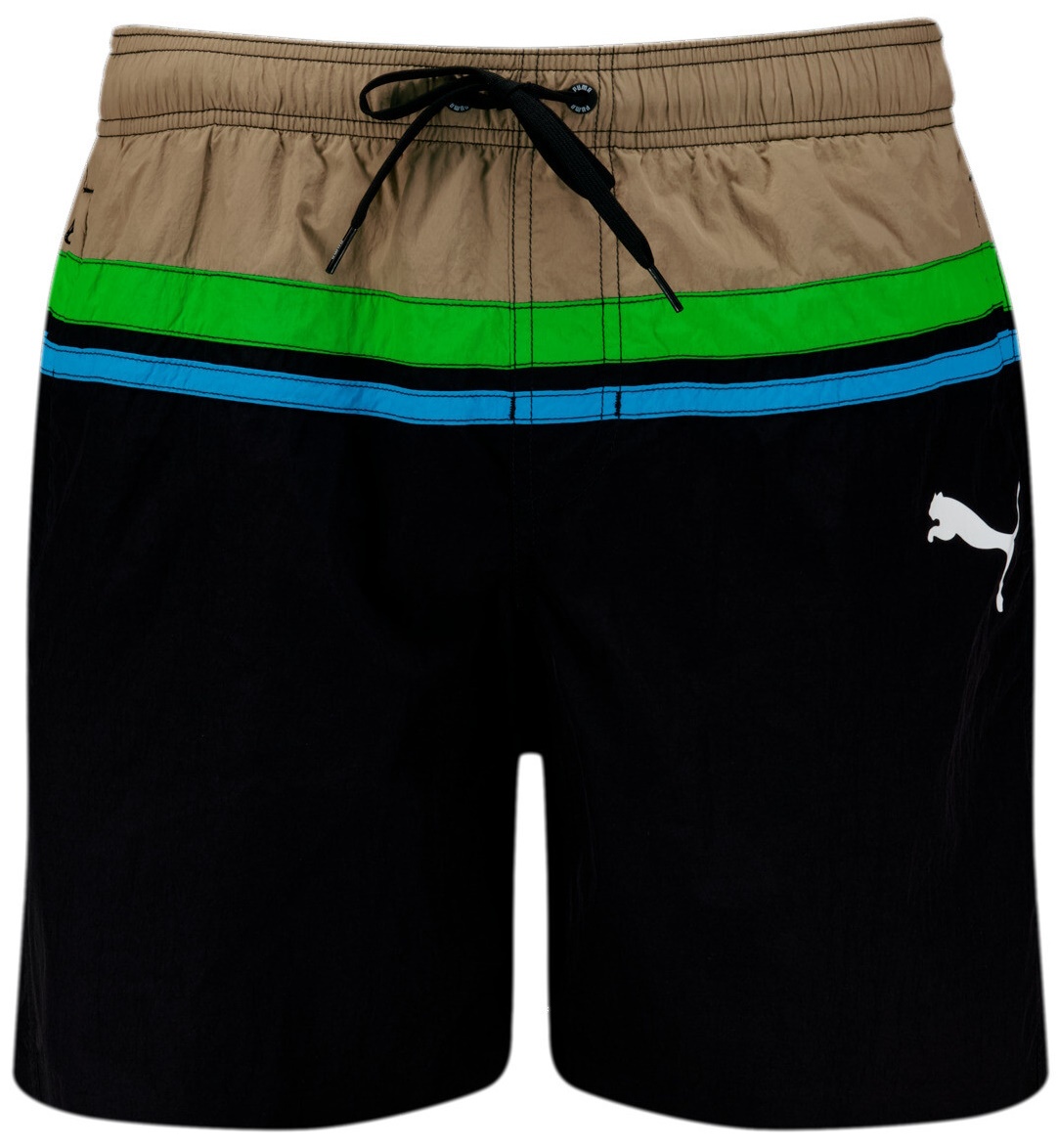 Мужские плавки Puma Swim Men Heritage Mid Shorts 1P Beige Combo, s.M