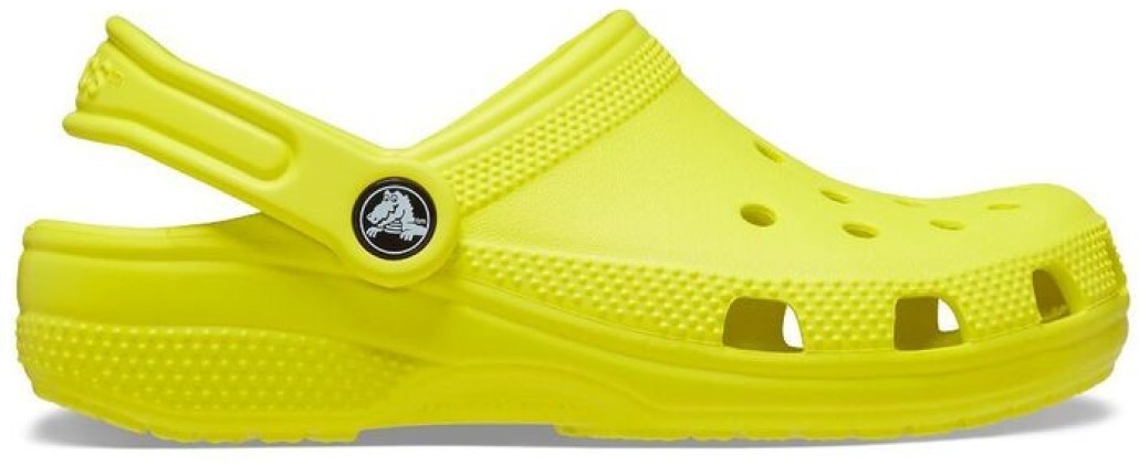 Șlapi pentru copii Crocs Classic Clog K Acidity Yellowgreen, s.34-35