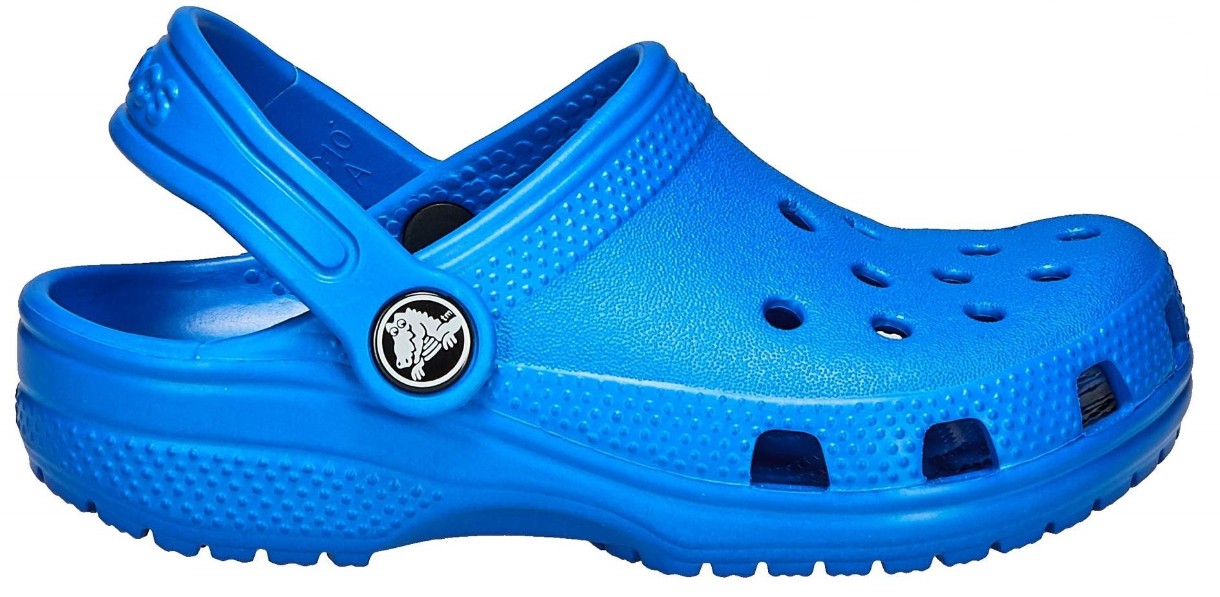 Șlapi pentru copii Crocs Classic Clog K Blue Bolt, s.33-34