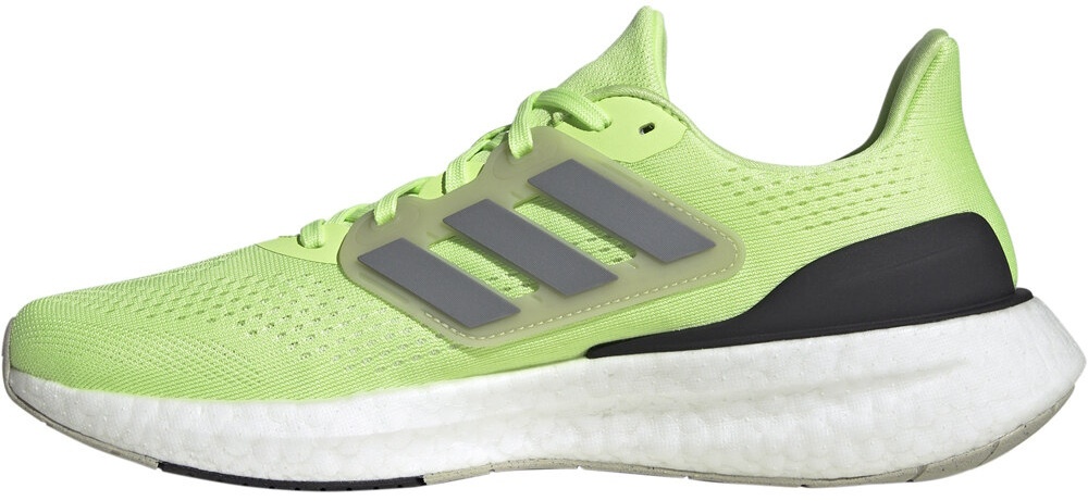 Кроссовки мужские Adidas Pureboost 23 Green Spark/Iron Metallic/Putty Grey, s.42.5