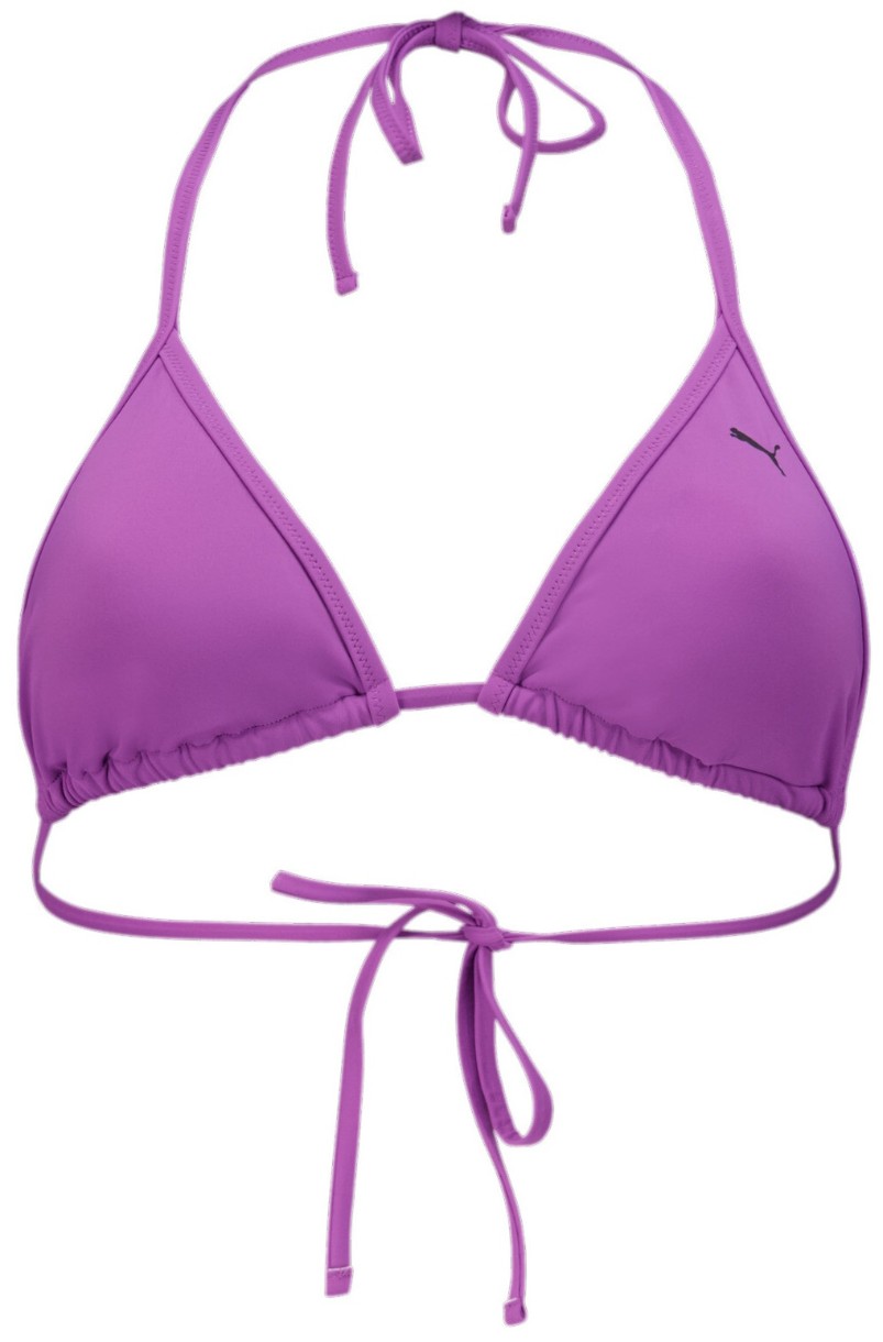 Sutien de baie Puma Swim Women Triangle Bikini Top 1P Purple, s.XS (100000037029)