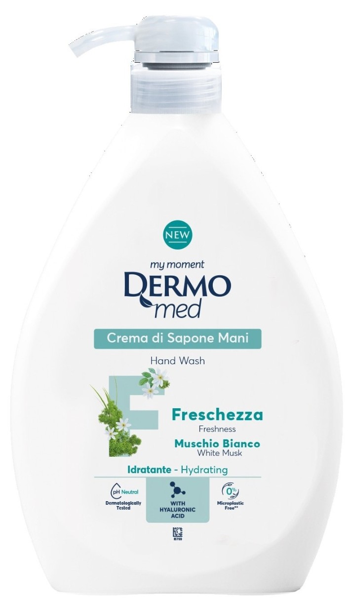 Жидкое мыло для рук Dermomed White Musk Hand Wash 1L