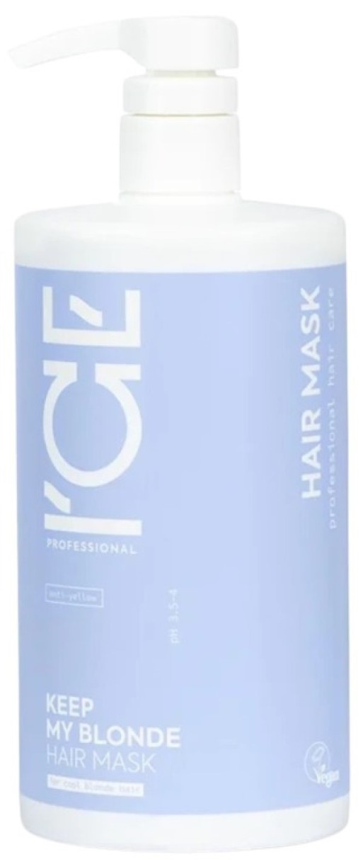 Mască pentru păr ICE Professional Keep My Blonde Mask 750ml