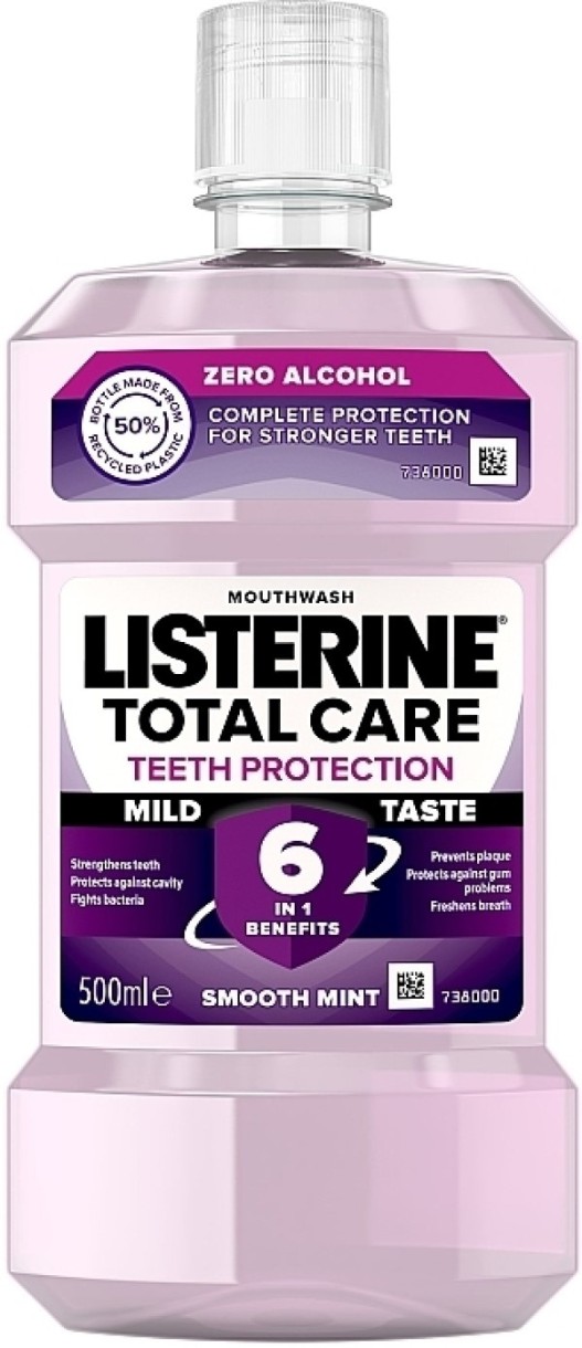 Ополаскиватель для полости рта Listerine Total Care 6in1 500ml