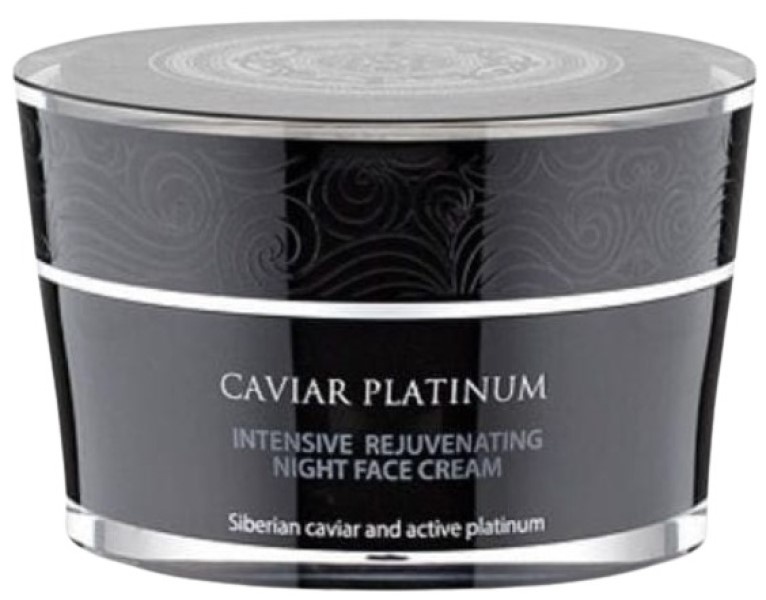 Cremă pentru față Natura Siberica Caviar Platinum Rejuvenating Night Cream 50ml