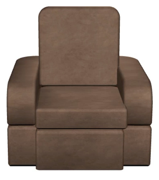 Бескаркасное раскладное кресло Tiara Terra Plus 1 Dark Beige