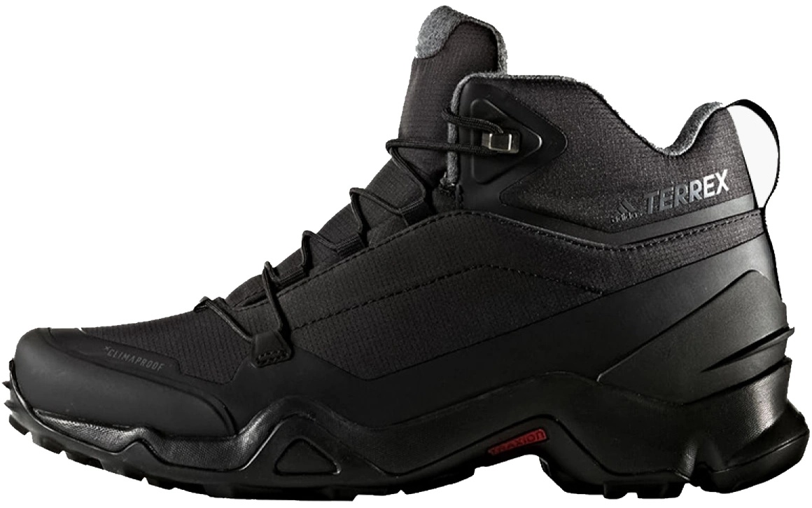 Ботинки мужские Adidas Terrex Fastshell Mid Core Black/Grey Five, s.44.5
