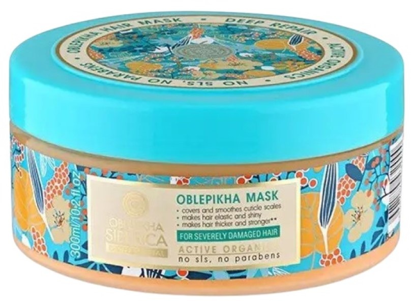 Mască pentru păr Natura Siberica Oblepikha Severy Damaged Hair Mask 300ml
