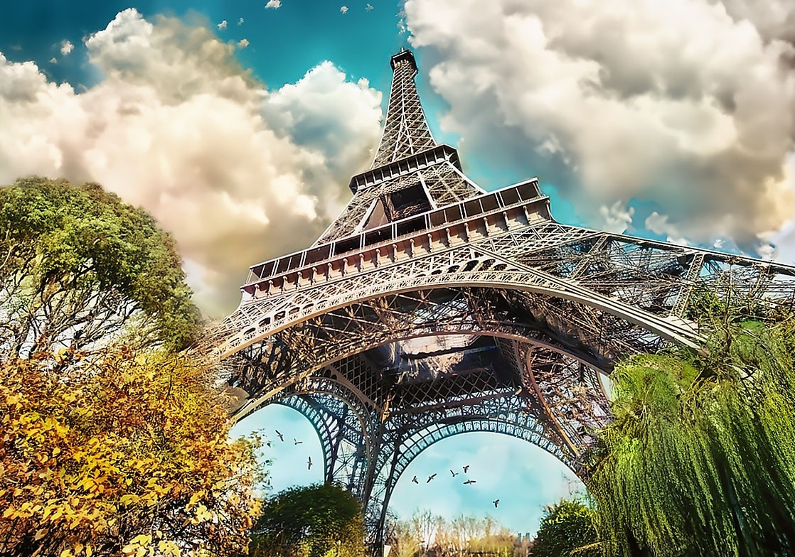 Пазл Trefl 1000 Eiffel Tower in Paris France (10815)