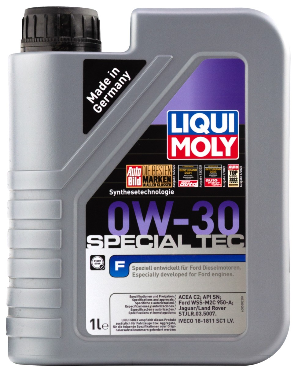 Моторное масло Liqui Moly Special Tec F 0W-30 1L