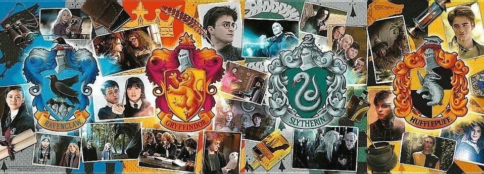 Пазл Trefl 1000 Harry Potter Four Houses of Hogwart (290516)