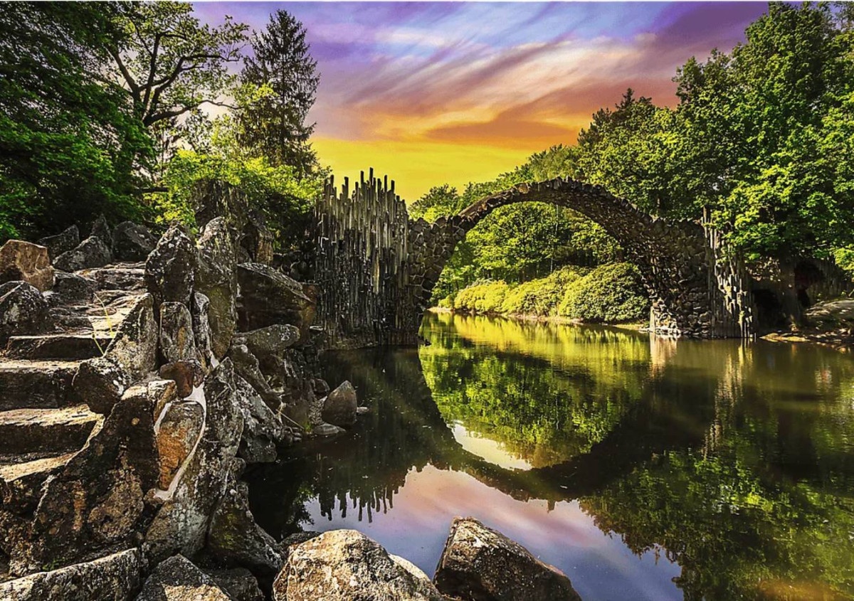 Пазл Trefl 1000 Rakotz Bridge in Kromlau Germany (10811)
