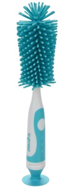 Perie pentru biberoane din silicon U-grow 2in1(UG-10BB)