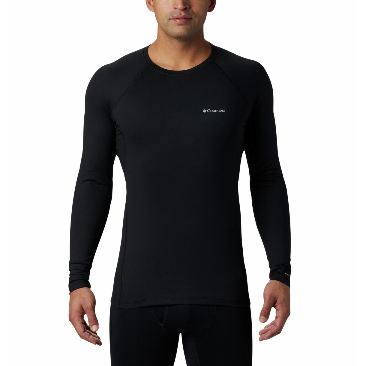 Мужская термокофта Columbia Heavyweight Stretch Long Sleeve Top Black, s.M (1638561-011)