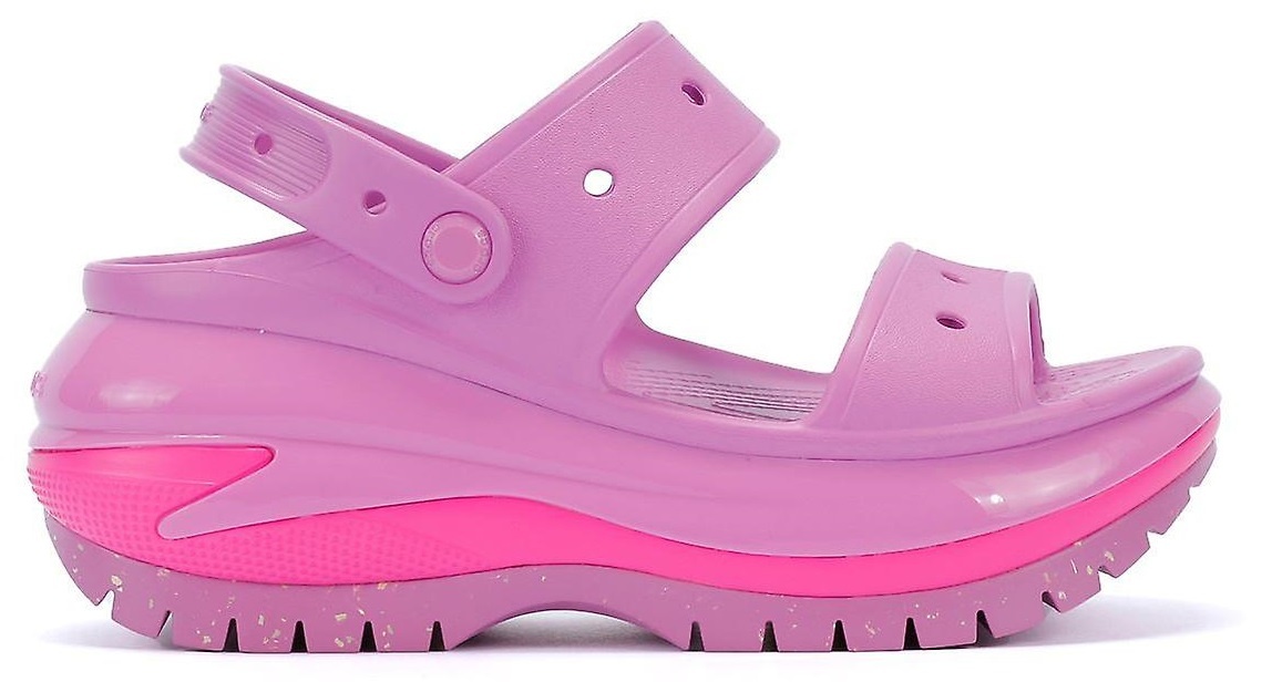 Шлёпанцы женские Crocs Mega Crush Sandal Bubble Mediumpurple, s.39-40