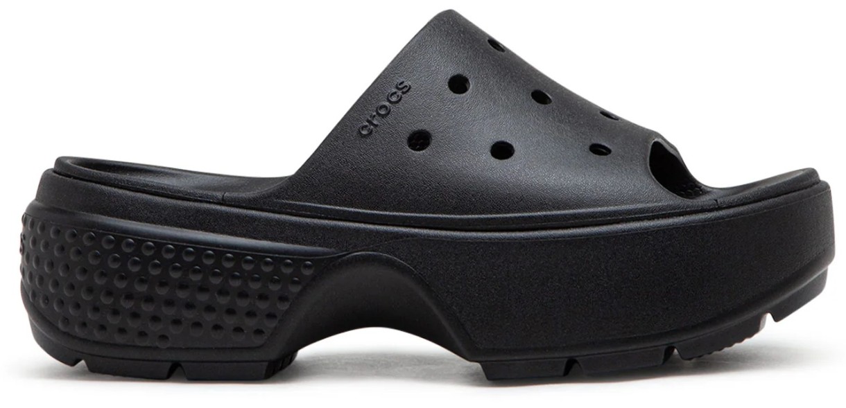 Șlapi pentru femei Crocs Stomp Slide Black, s.38-39