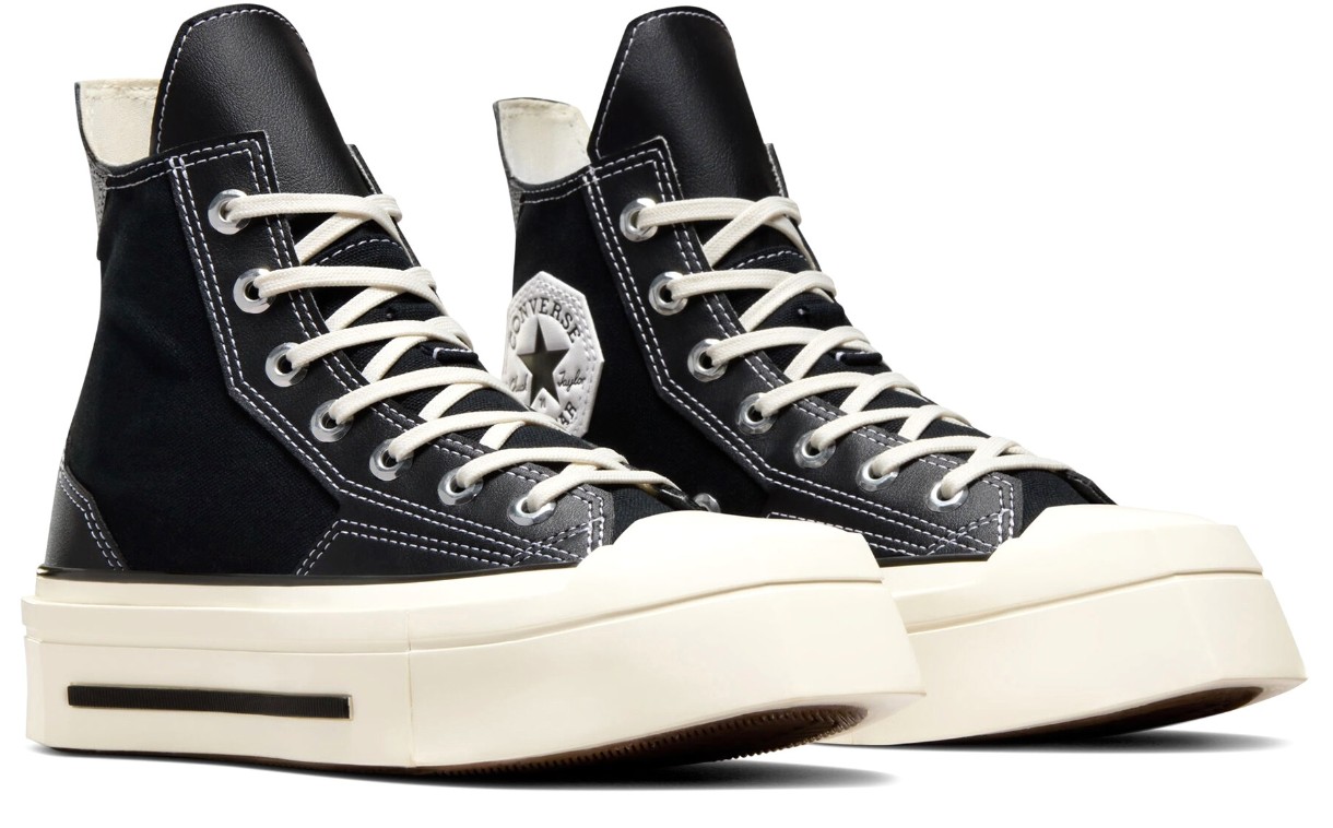 Ghete pentru dame Converse Chuck 70 De Luxe Squared Black, s.37.5