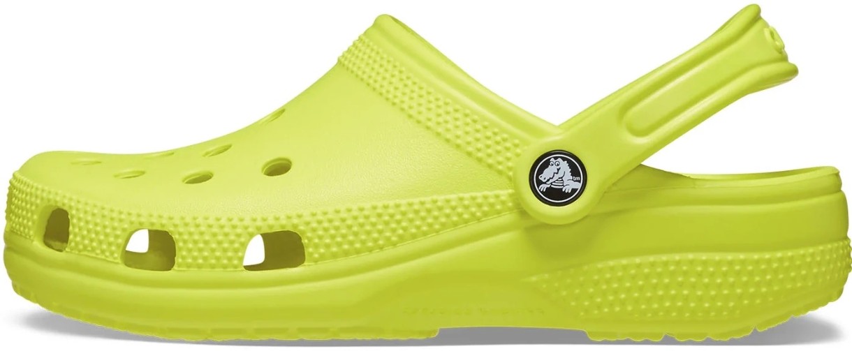 Шлёпанцы мужские Crocs Classic Acidity Yellowgreen, s.43-44