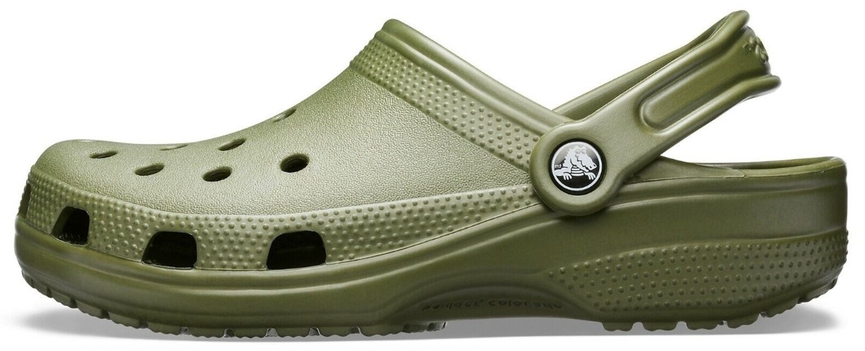 Шлёпанцы мужские Crocs Classic Army/Green Darkolivegreen, s.42-43