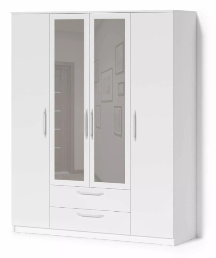 Dulap Fabrik Home Linia №1 Alb/Alb Frasin