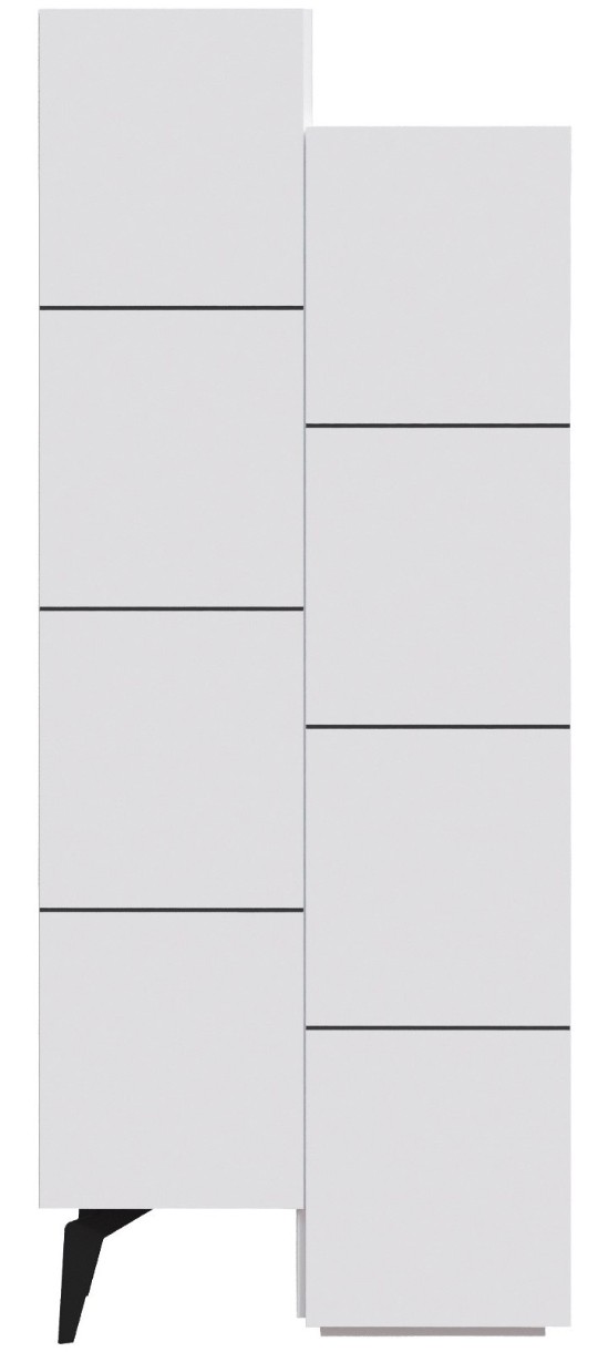 Шкаф Showdeko Stair Multipurpose Cabinet White