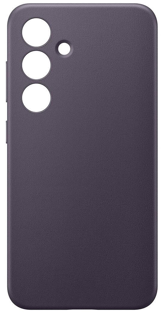 Чехол Samsung Vegan Leather Case Galaxy S24+ Dark Violet