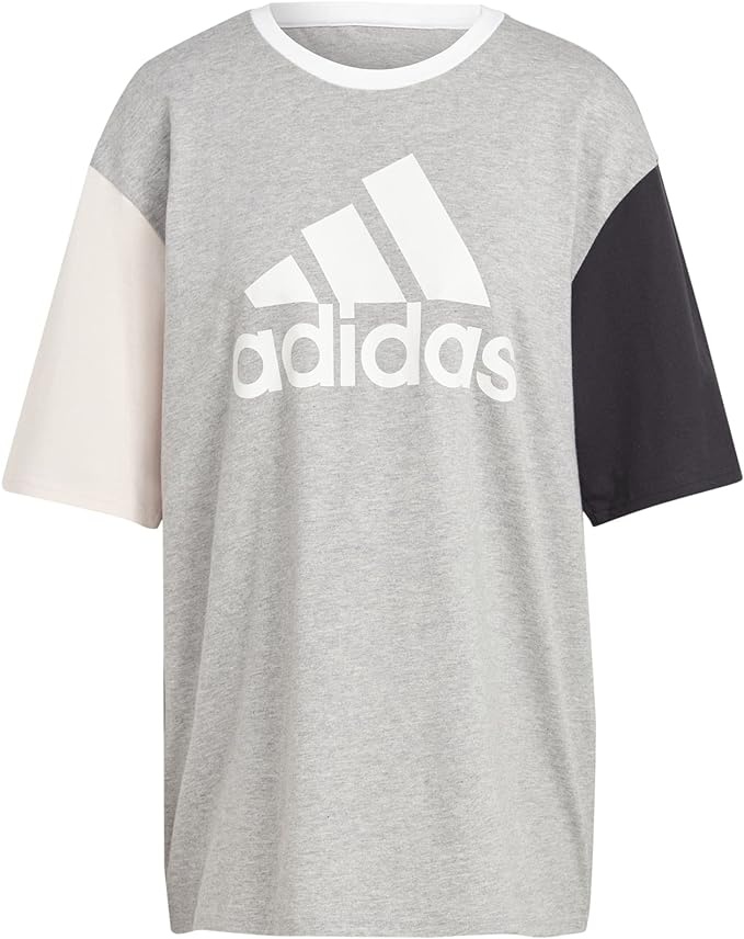 Tricou de dame Adidas W Bl Bf Tee Heather Gray, s.XXS