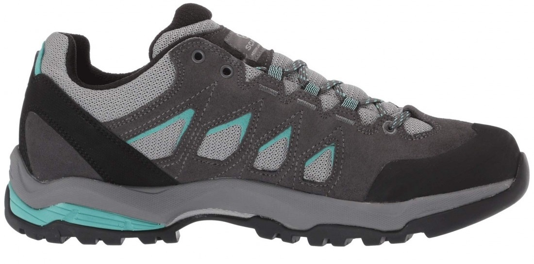 Adidași pentru dame Scarpa Moraine GTX 63084-202 s.38.5 Midgray/Storm Gray/Lagoon Green